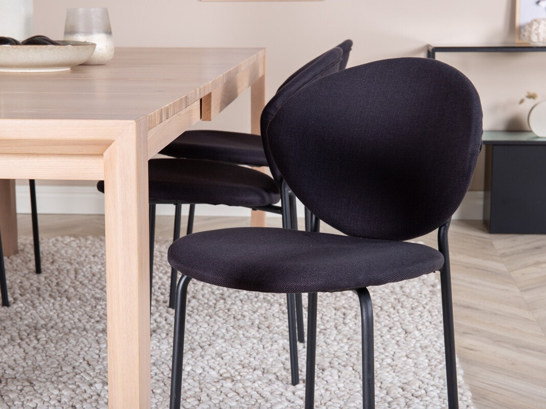 Conjunto de mesas y sillas para comedor Dallas 3329 (Roble)