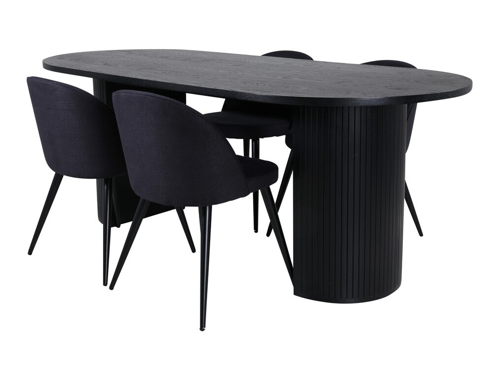 Conjunto de mesas y sillas para comedor Dallas 4078