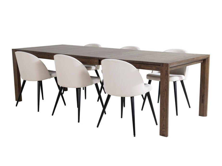 Conjunto de mesas y sillas para comedor Dallas 4079