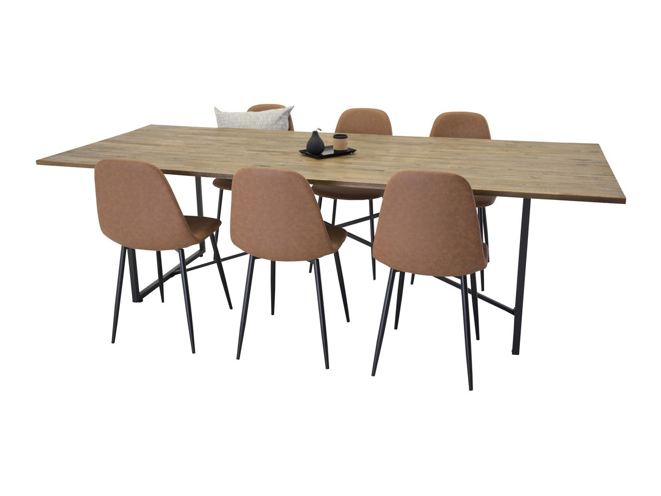 Conjunto de mesas y sillas para comedor Dallas 4080