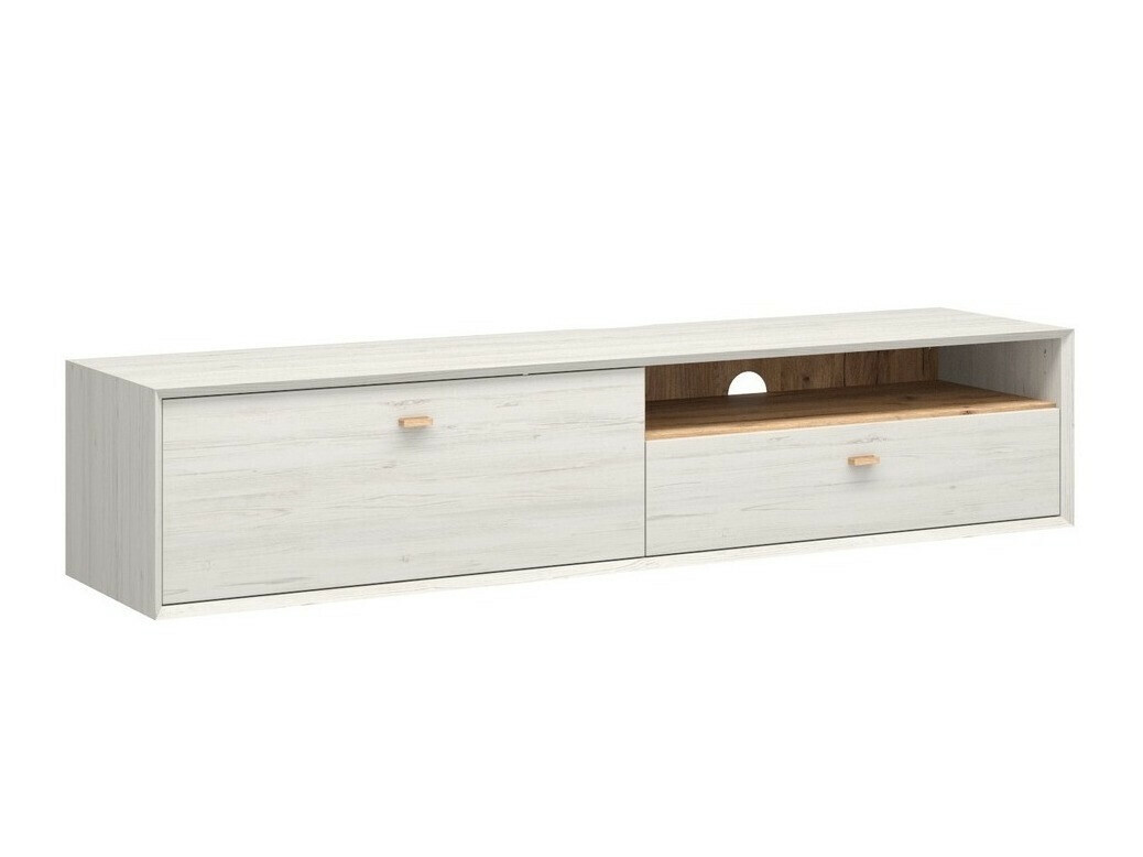 Mueble TV Sacramento 503 (Pino blanqueado + Navarra roble)