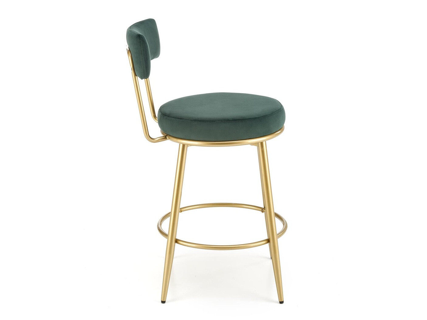 Silla de barra Houston 1570 (Verde + Dorado)