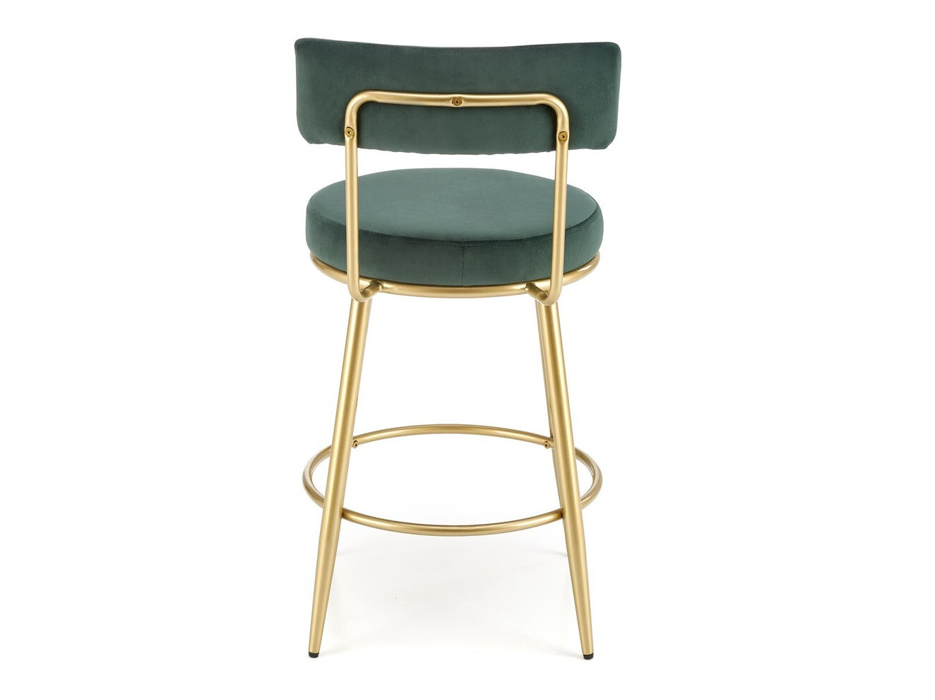 Silla de barra Houston 1570 (Verde + Dorado)