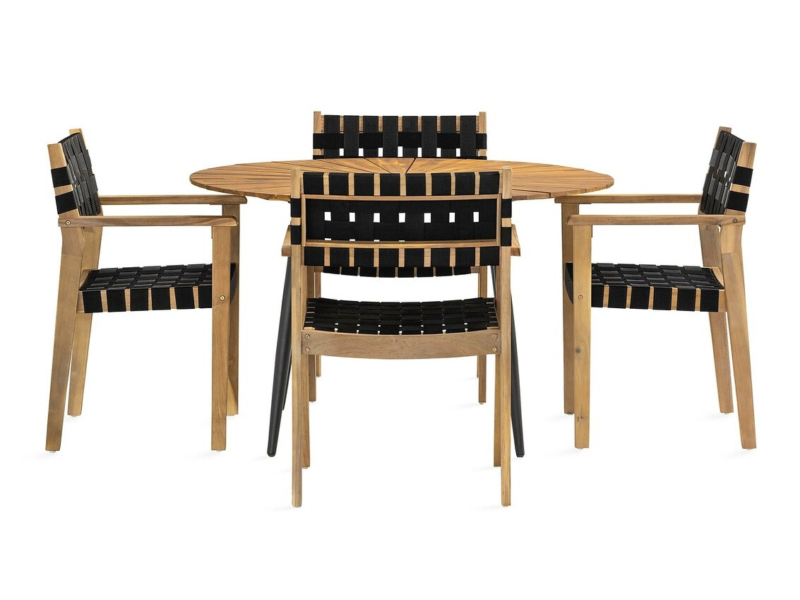 Conjunto de mesa y sillas Chicago 1933