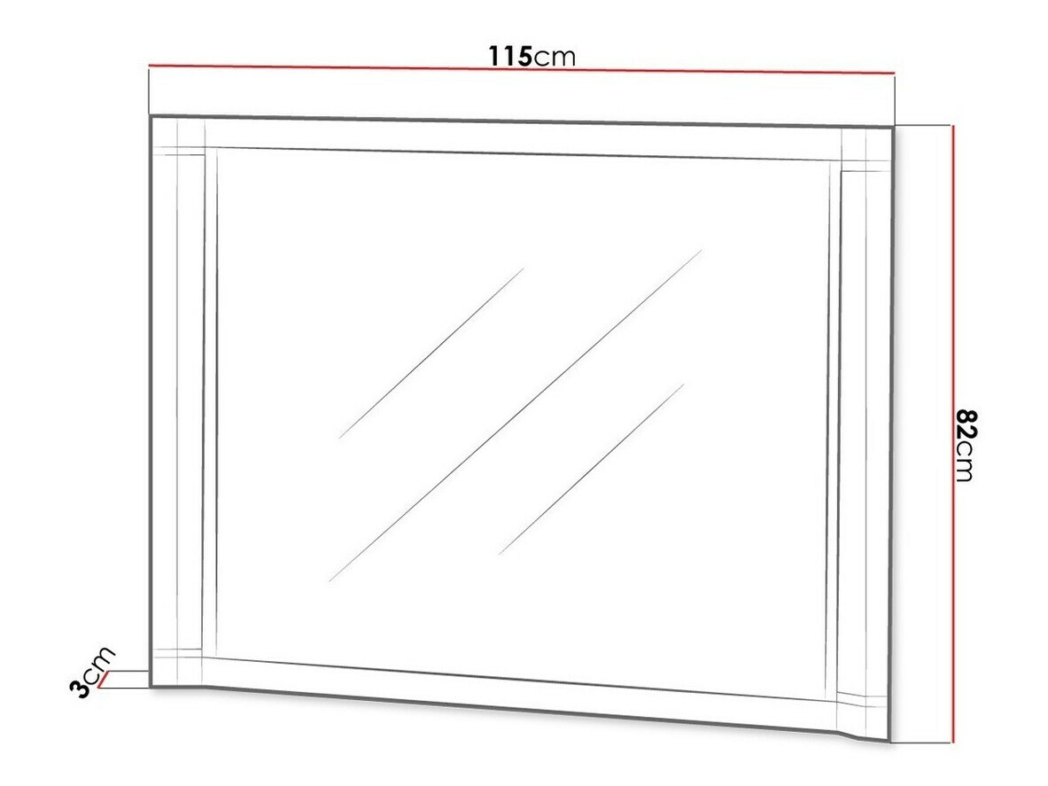 Espejo Lorelie 108 (Trufa roble)