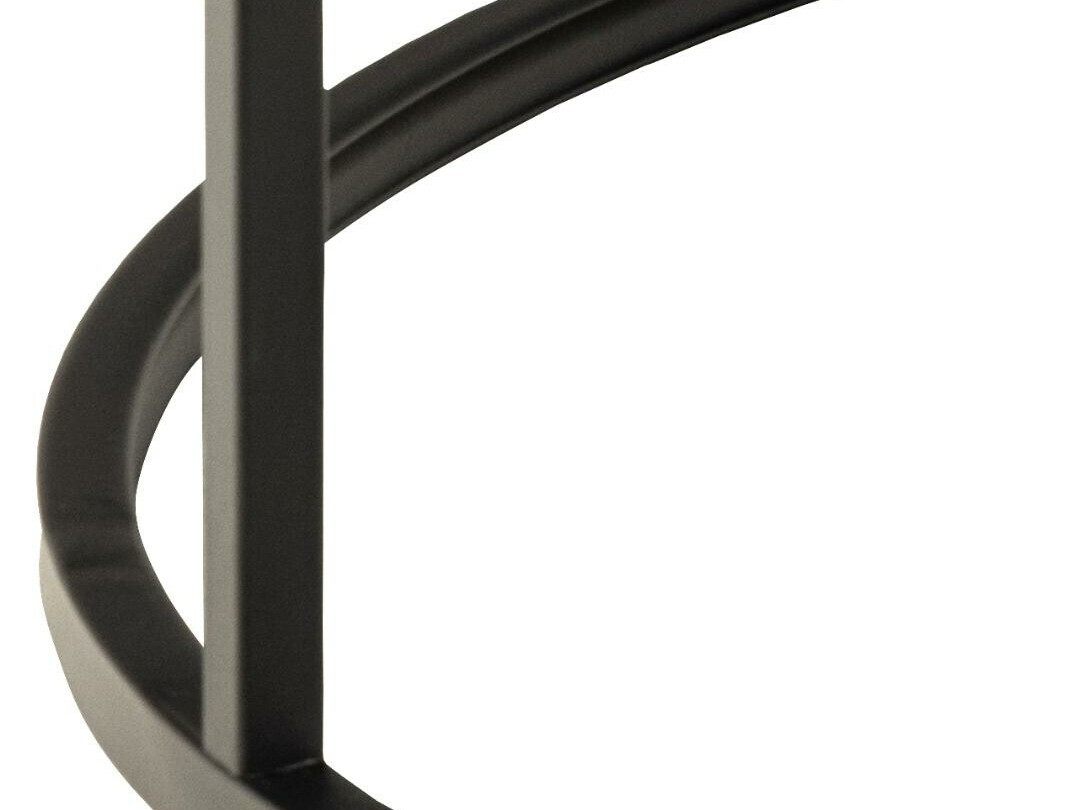 Mesa de centro Norsica 692 (Negro + Mármol negro)