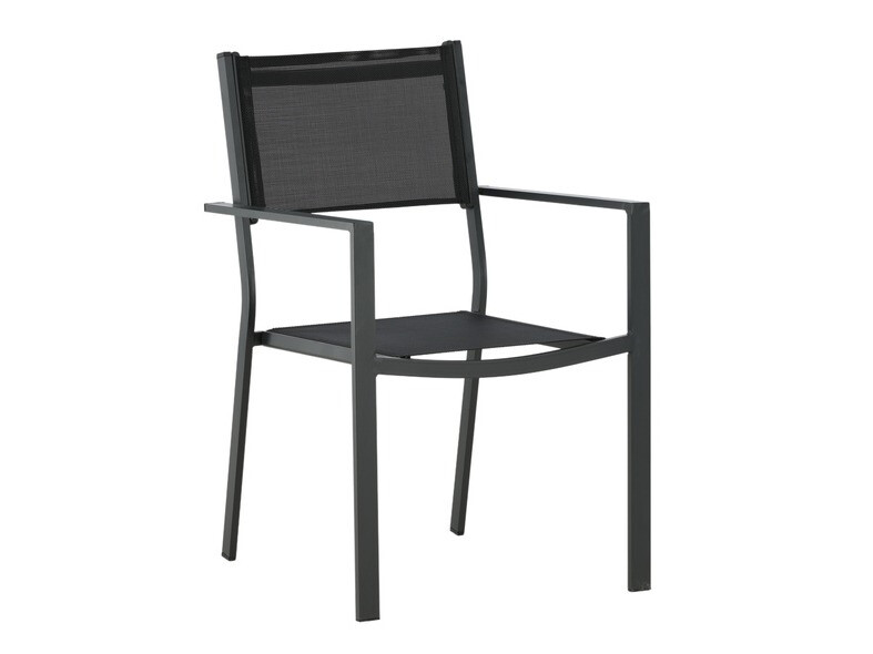 Conjunto de mesa y sillas Dallas 4088 (Negro)