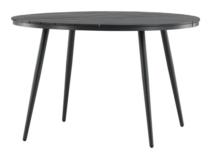 Conjunto de mesa y sillas Dallas 4089 (Negro + Gris)
