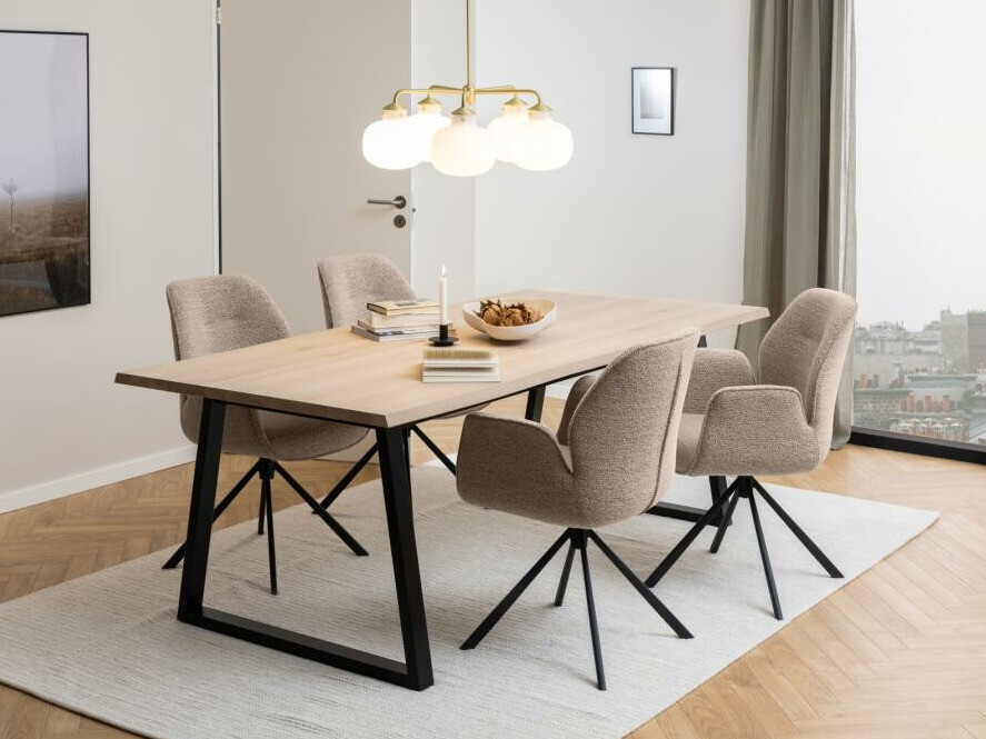 Silla Norsica 696 (Beige + Negro)