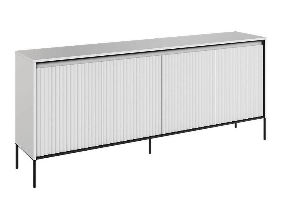 Aparador Fernolu 103 (Blanco + Negro)