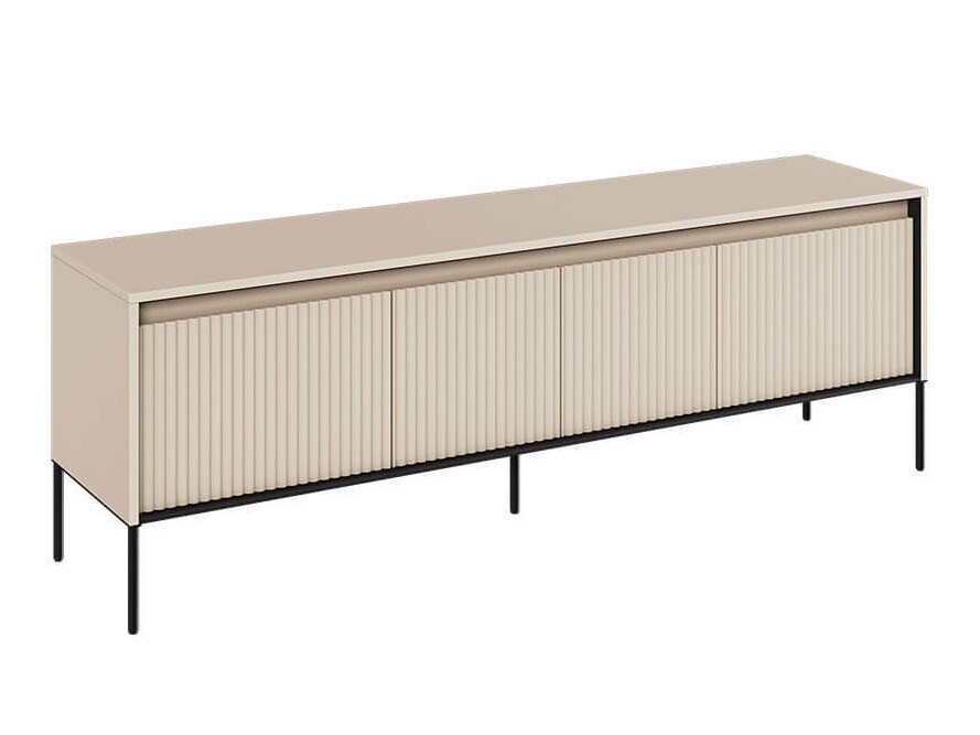 Mueble TV Fernolu 104 (Beige + Negro)