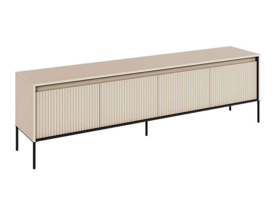 Mueble TV Fernolu 105 (Beige + Negro)
