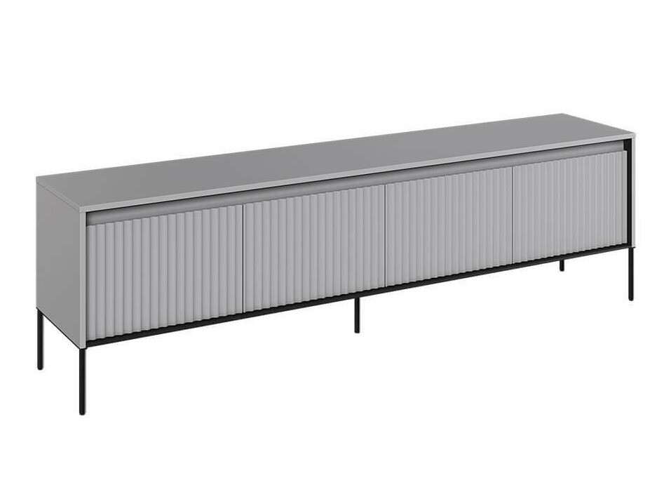 Mueble TV Fernolu 105 (Gris + Negro)