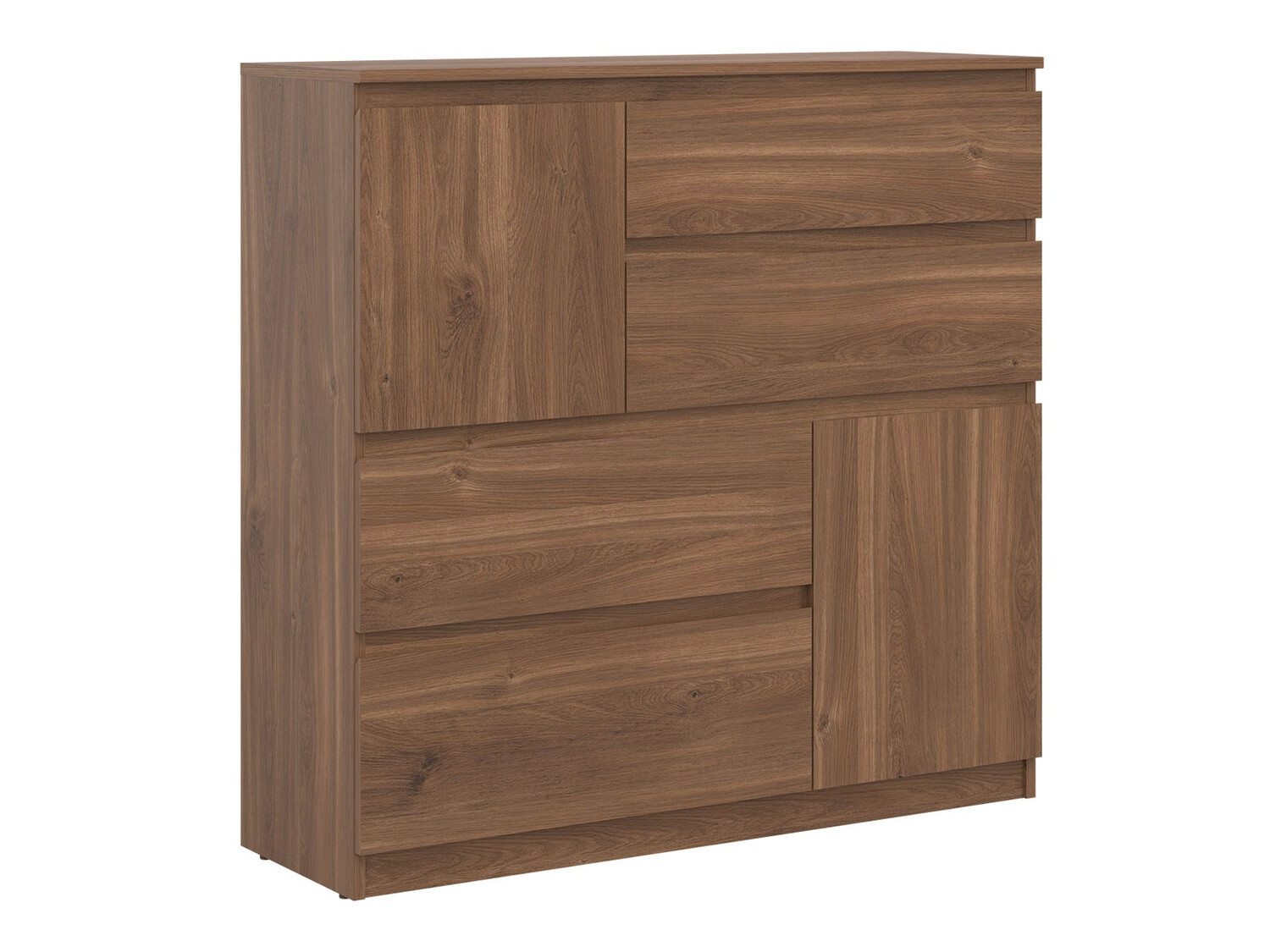 Cómoda Catelbi 105 (Roble oscuro)