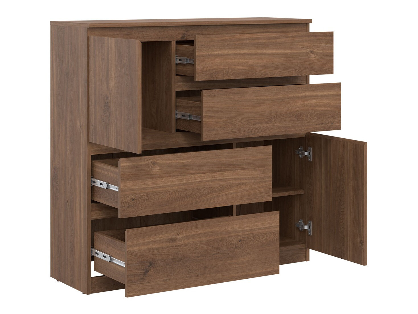 Cómoda Catelbi 105 (Roble oscuro)