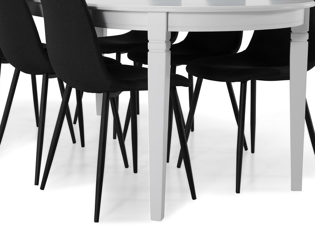 Conjunto de comedor Scandinavian Choice 896 (Negro)