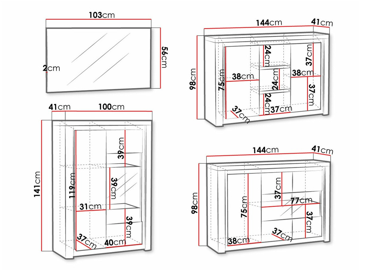 Conjunto de salón Etrmona 116