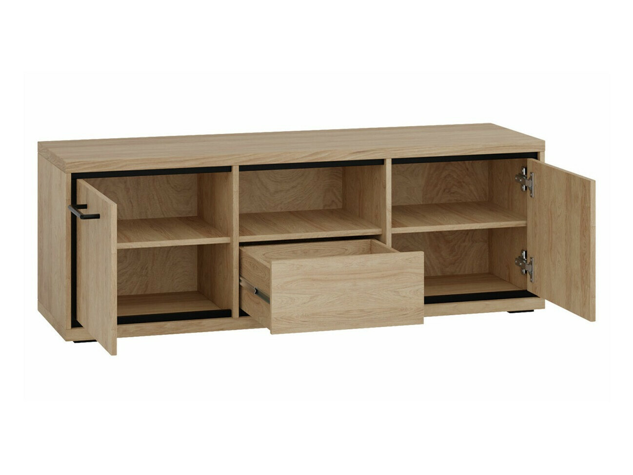 Mueble TV Etrmoni 112 (Luminoso madera)