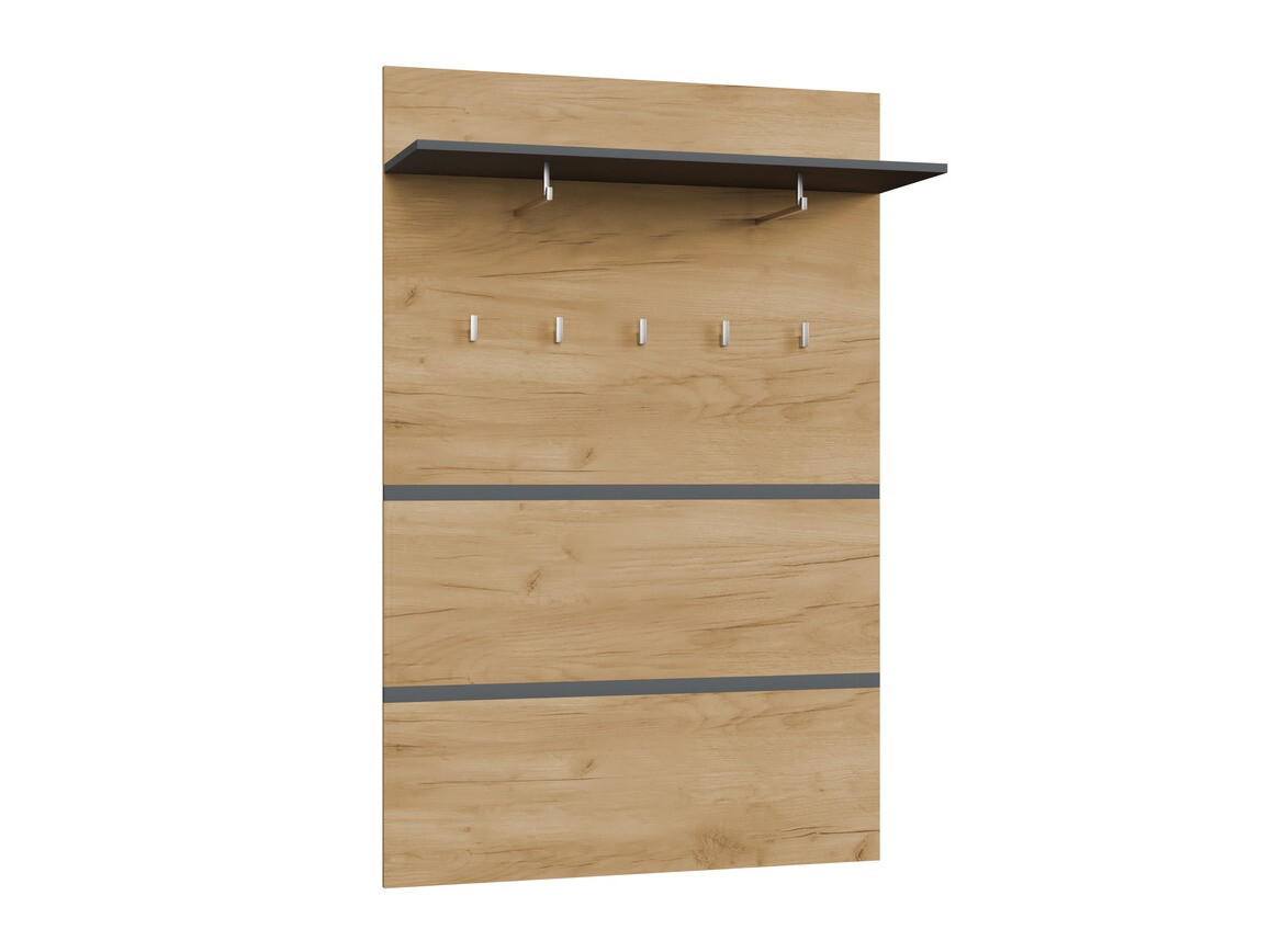 Perchero Elitivi 102 (Antracita + Navarra roble)