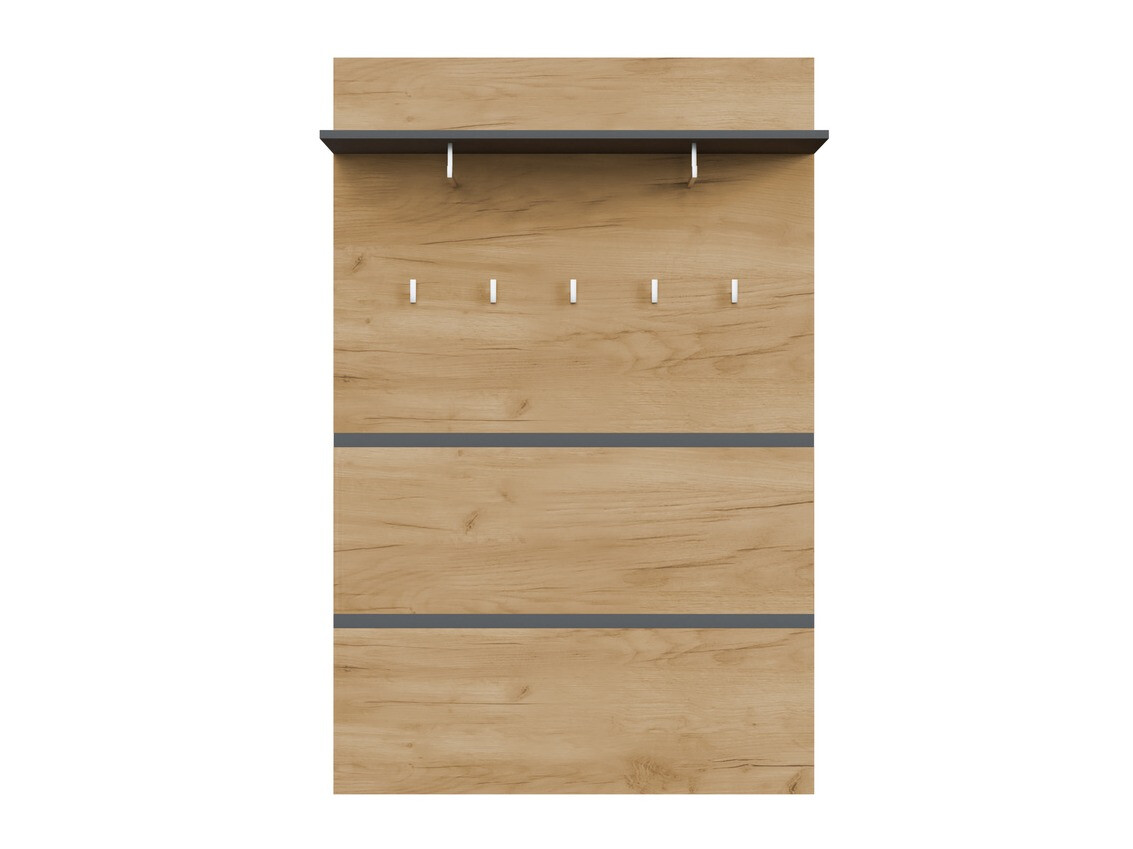 Perchero Elitivi 102 (Antracita + Navarra roble)