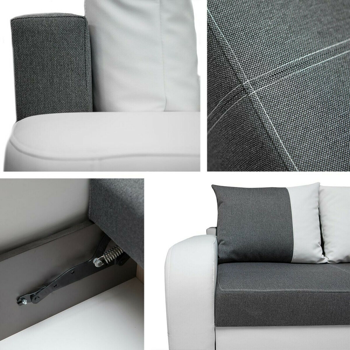 Conjunto de muebles tapizado Temple A103