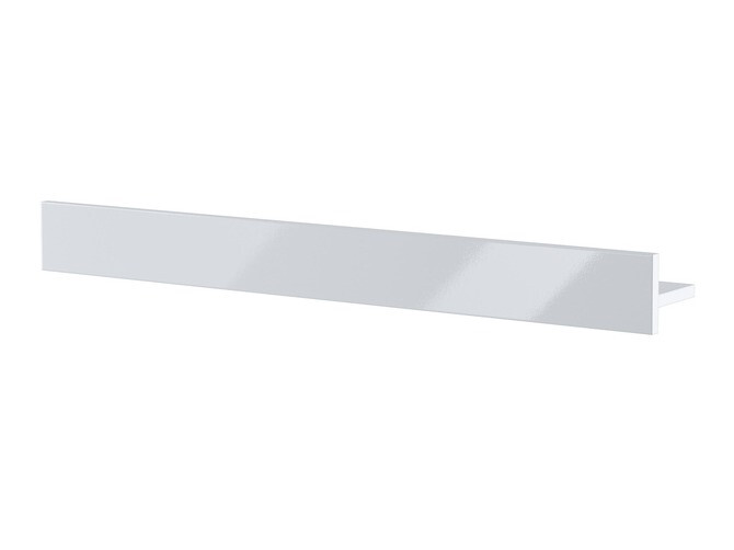 Estanterías Concept Pro Lenart (Blanco + Blanco brillante)