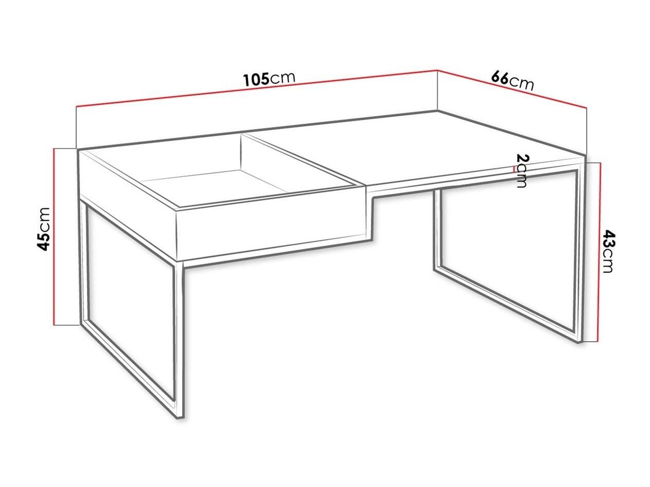 Mesa de centro Pluvar