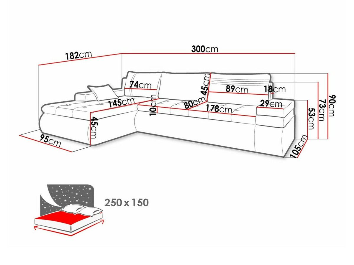 Sofá rinconero Temple 100 (Soft 017 + Antara 2021)