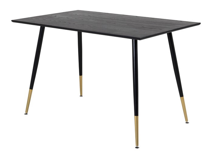 Conjunto de mesas y sillas para comedor Dallas 1693 (Negro)