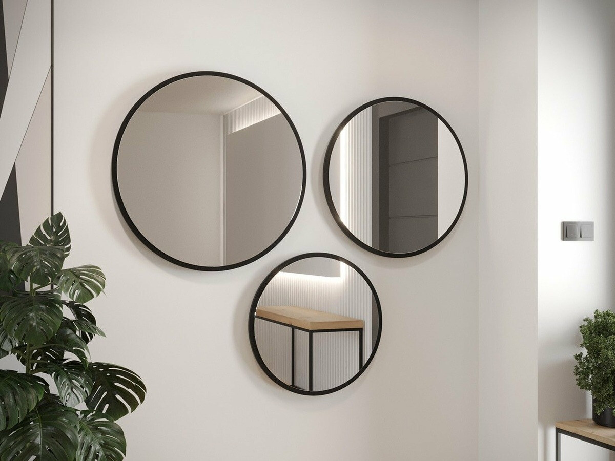 Espejo Hartford E113 (Negro)