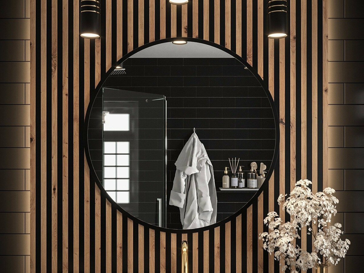 Espejo Hartford E113 (Negro)