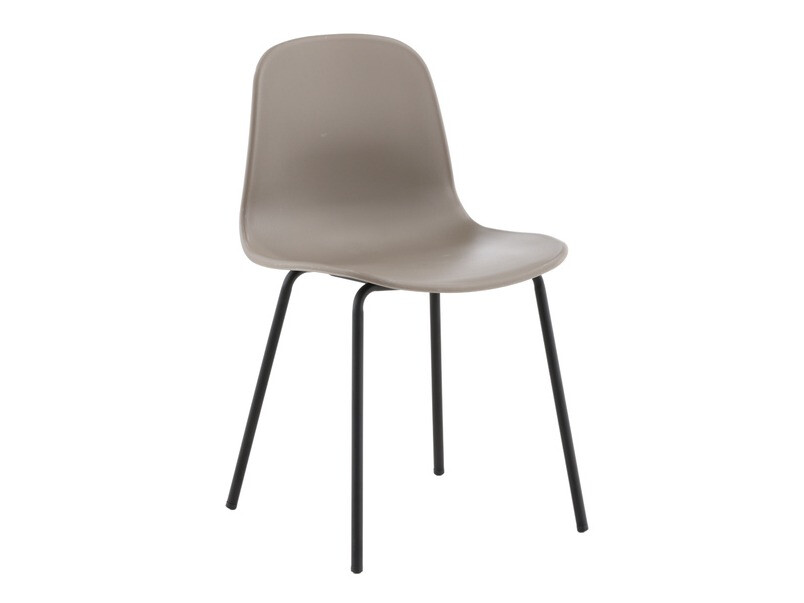 Conjunto de mesas y sillas para comedor Dallas 1622 (Chaqui + Negro)