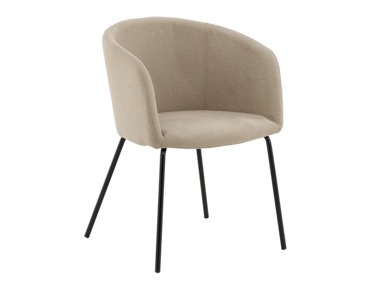 Conjunto de comedor Dallas 2749 (Beige + Negro)