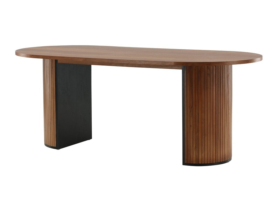 Conjunto de mesas y sillas para comedor Dallas 2749 (Beige + Negro)