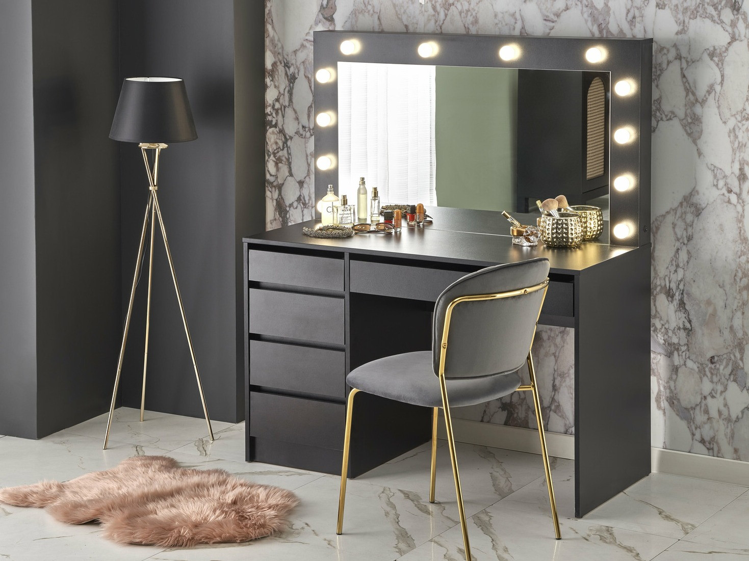 Tocador Houston 1504 (Negro)