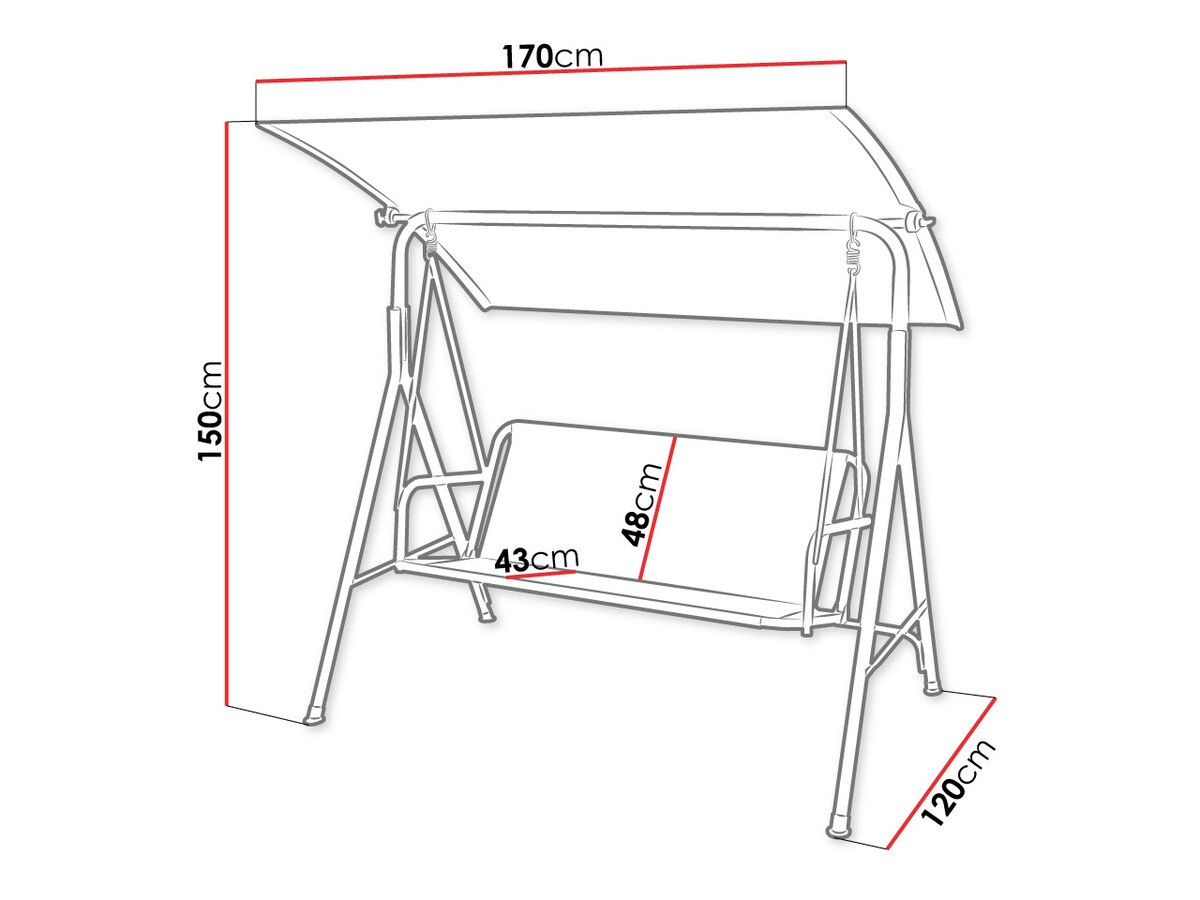 Columpio al aire libre Richardson 101