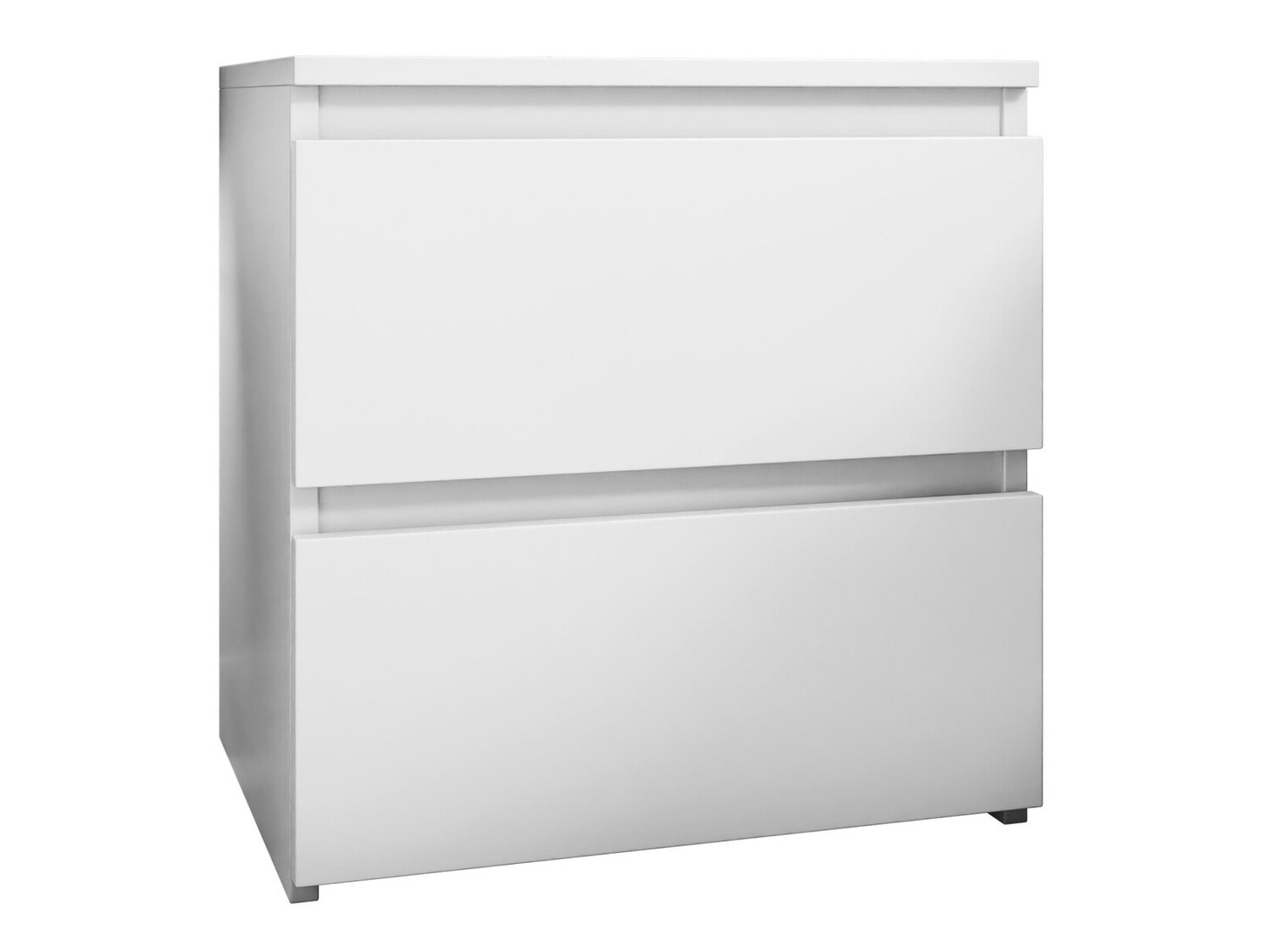 Mesilla de noche Comfivo Structor I (Blanco)