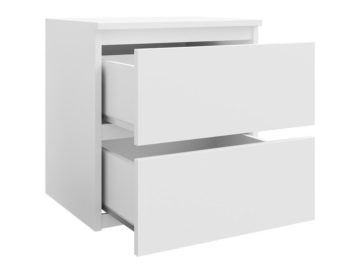 Mesilla de noche Comfivo Structor I (Blanco)