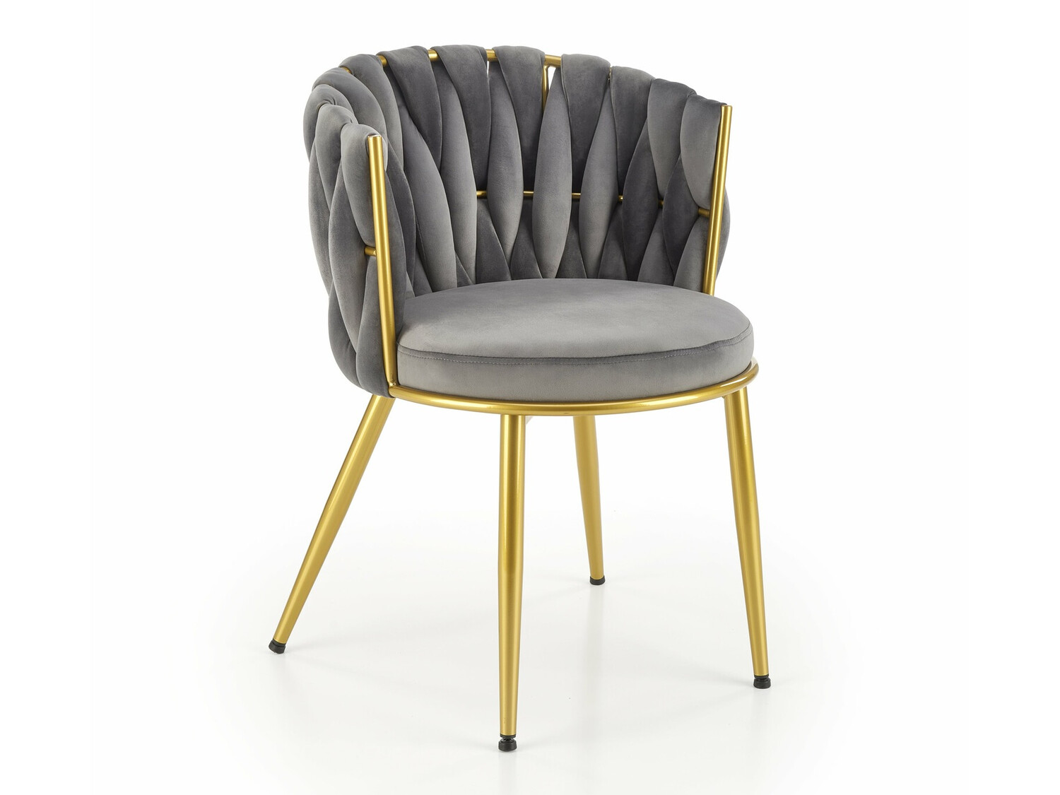 Silla Houston 1506 (Gris + Dorado)