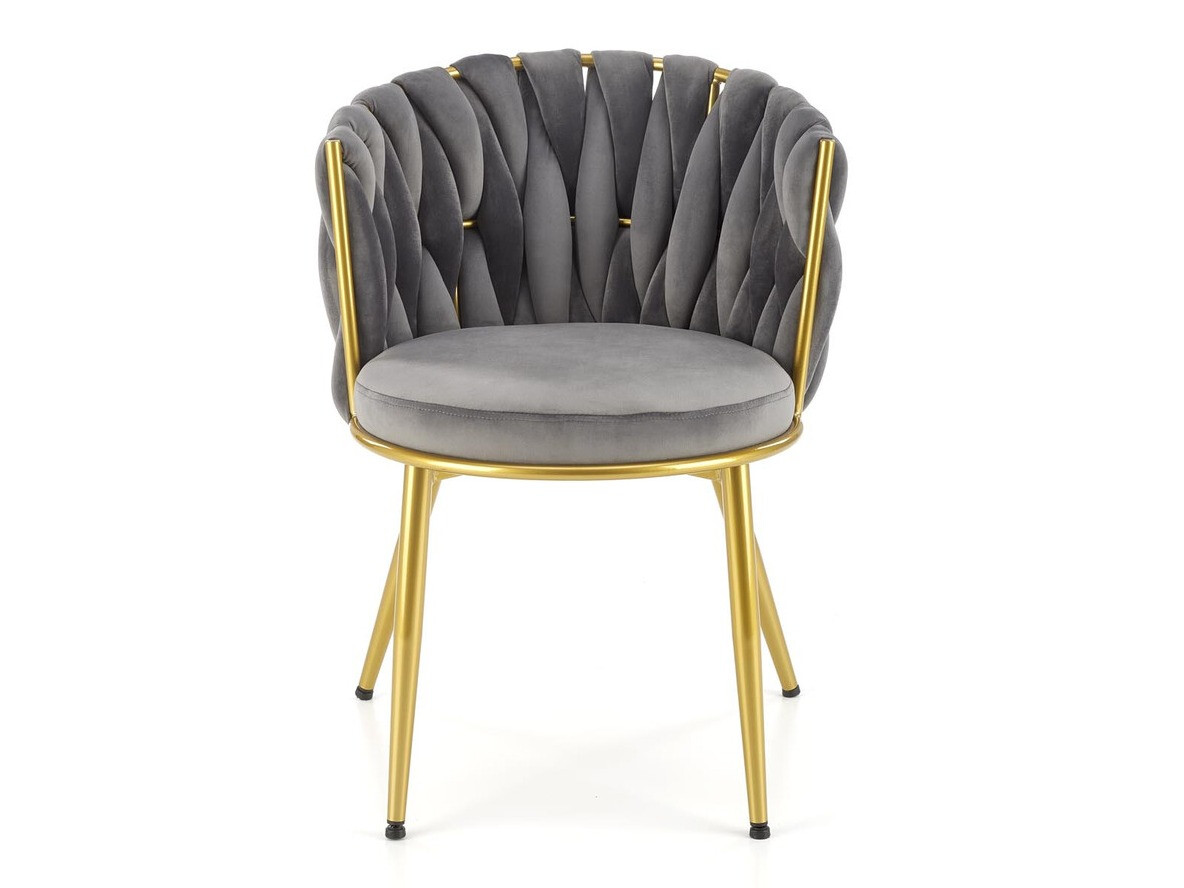 Silla Houston 1506 (Gris + Dorado)