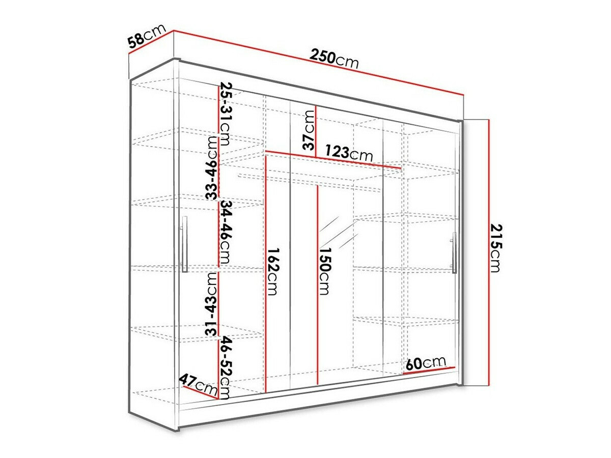 Armario Closico Ordo I (Blanco)