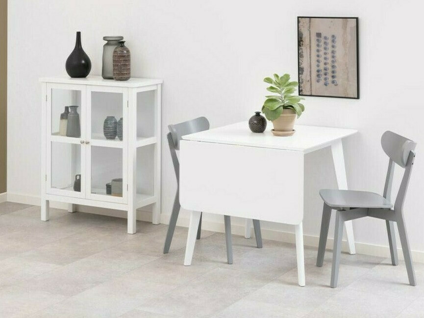 Conjunto de mesas y sillas para comedor Norsica 710 (Gris)