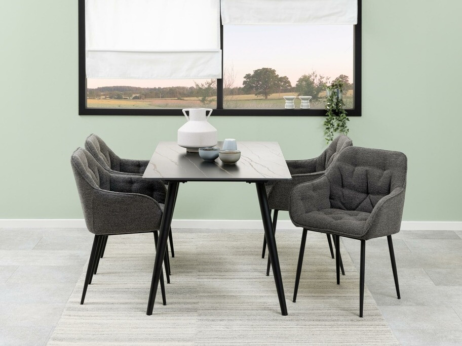 Conjunto de mesas y sillas para comedor Norsica 713