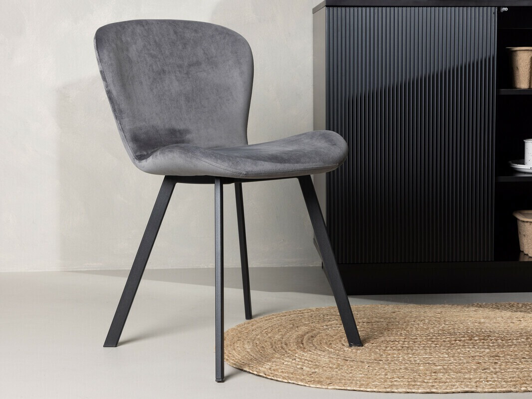 Silla Dallas 4100 (Gris + Negro)