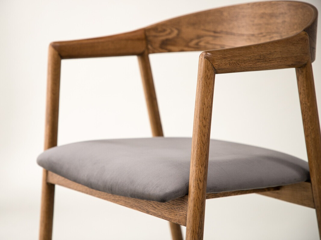 Silla Dallas 4939 (Gris + Marrón)