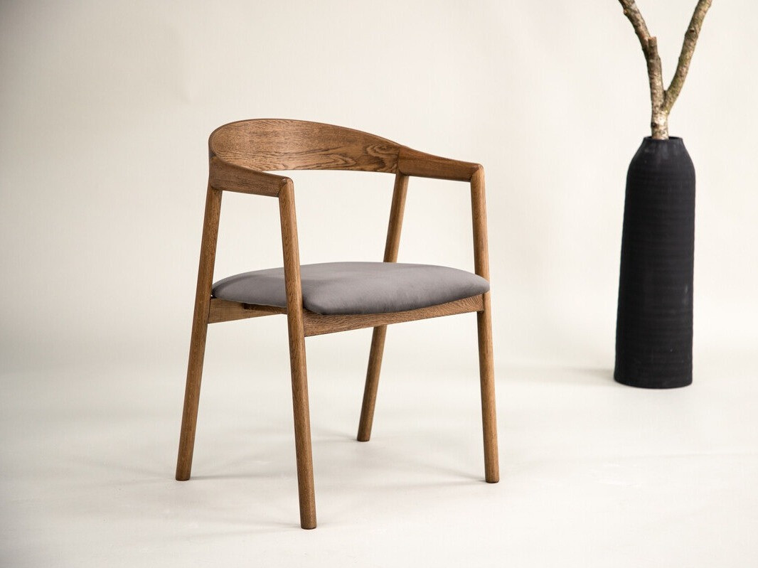 Silla Dallas 4939 (Gris + Marrón)