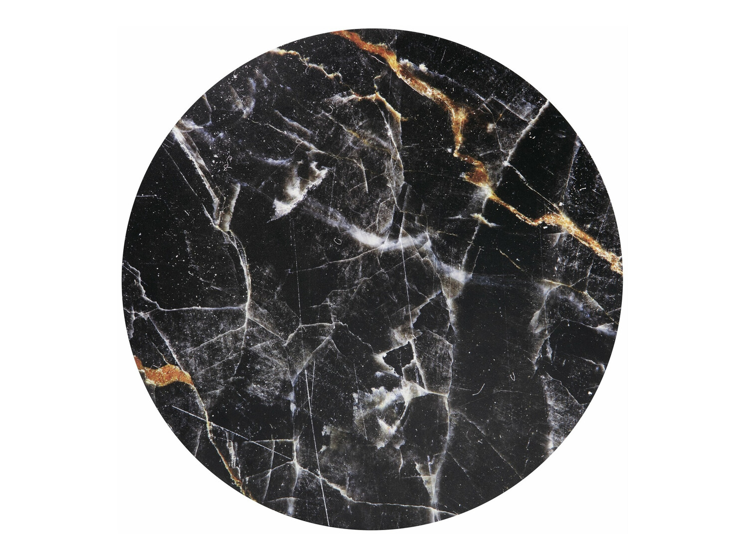 Mesa de centro Houston 1512 (Negro + Mármol negro)