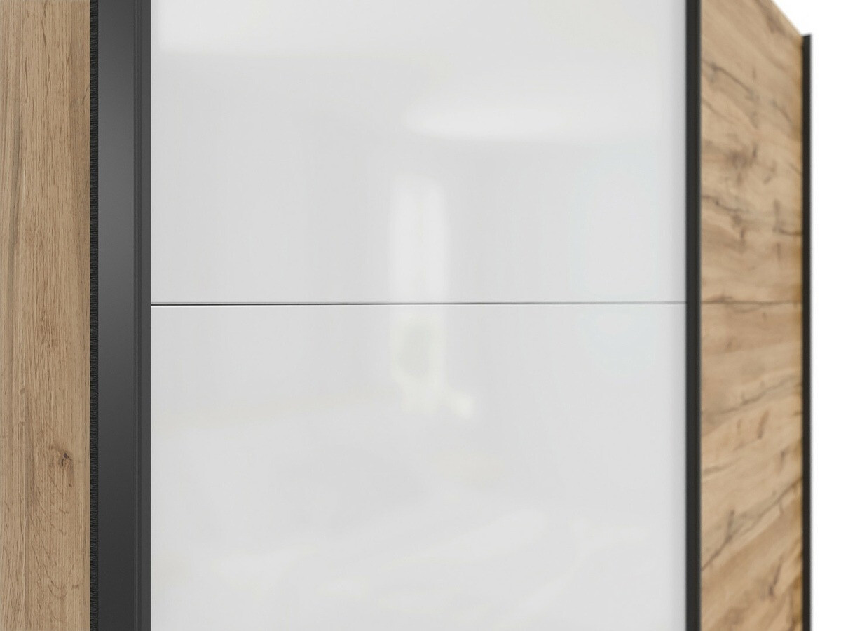 Armario Livevaro 109 (Roble wotan + Blanco)