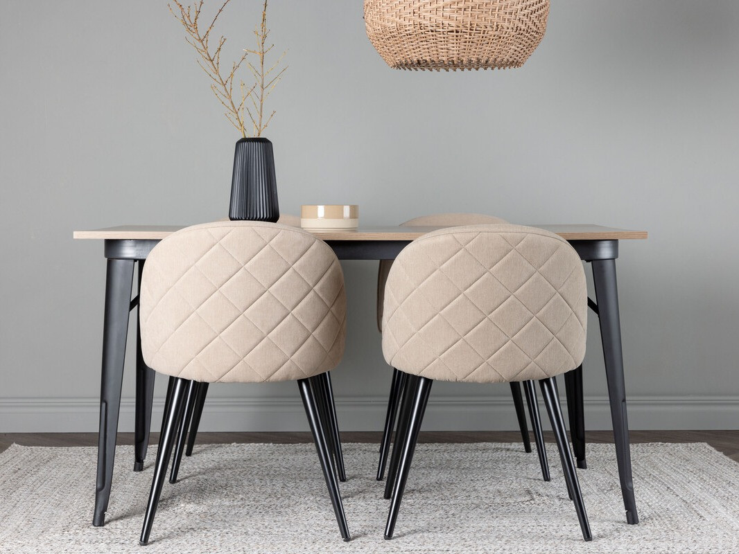 Conjunto de mesas y sillas para comedor Dallas 4111