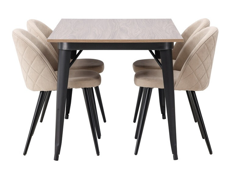 Conjunto de mesas y sillas para comedor Dallas 4111